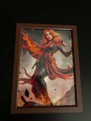 QUADRO ARTERY - PLUMA ÍGNEA FÊNIX MITICA